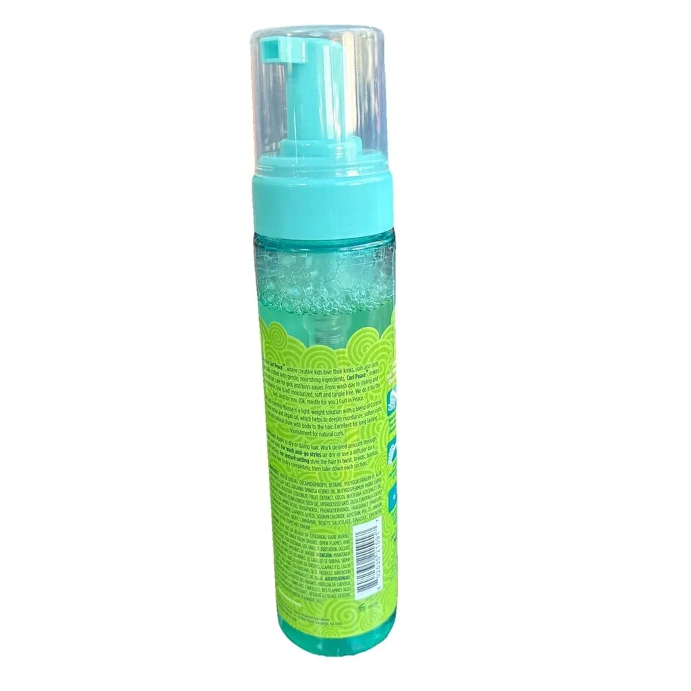 Just For Me Curl Peace‎ Soft Curls Foaming Mousse, 8.5 oz (1 Pack)